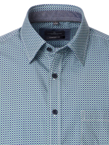 CASAMODA Comfort Fit Hemd Grün Kent Easy Care  - Ansicht 1