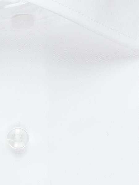 SEIDENSTICKER Extra Slim Fit Hemd Weiß Business Kent Popeline - Ansicht 3