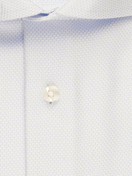 SEIDENSTICKER Tailored Fit Hemd Hellblau Kent Struktur - Ansicht 1