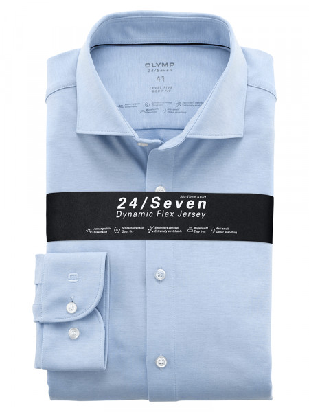 Chemise en jersey OLYMP Level Five 24/Seven body fit