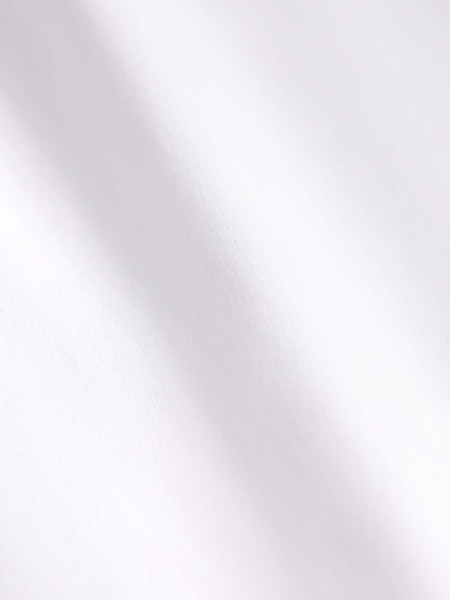 ARTIGIANO Slim Fit Hemd Weiß Haifisch Uni Stretch