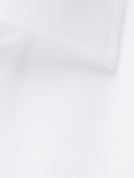 SEIDENSTICKER Slim Fit Hemd Weiß Business Kent Popeline - Ansicht 3