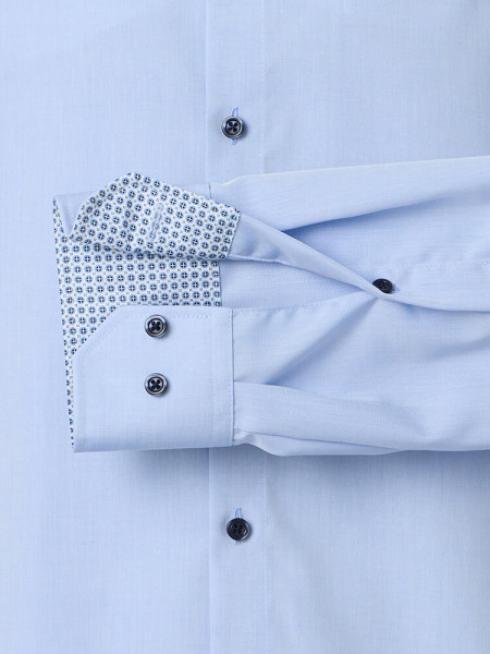 VENTI Regular Fit Hemd Hellblau Kent Popeline - Ansicht 2