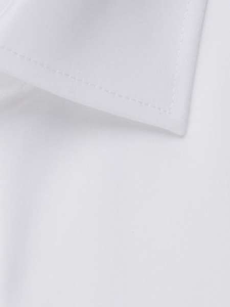 SEIDENSTICKER Slim Fit Hemd Weiß Business Kent Popeline - Ansicht 3