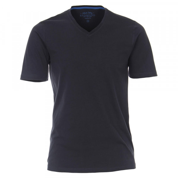 Maglietta Redmond blu scuro in taglio classico