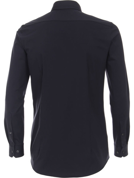 VENTI Slim Fit Hemd Dunkelblau Kent Jersey