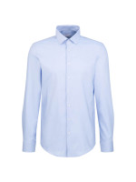 Camicia Seidensticker SLIM PERFORMANCE azzurro con Business Kent collar in taglio stretto