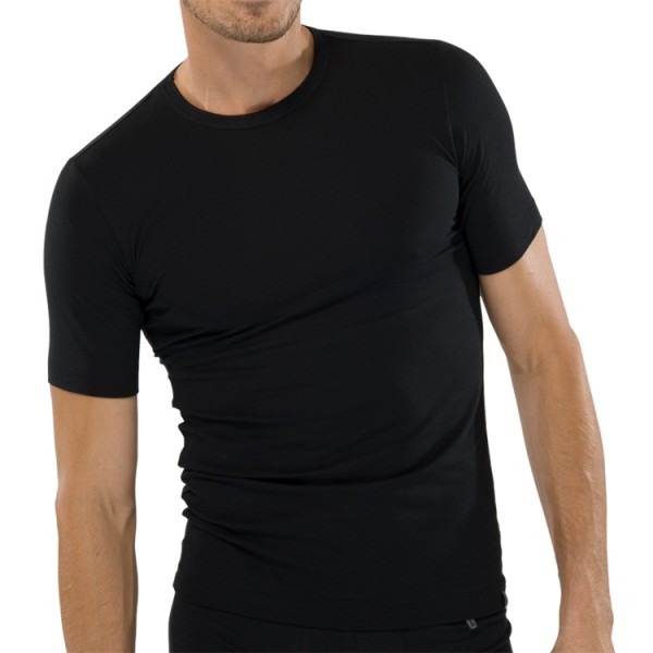 Schiesser &quot;95/5&quot; T-Shirt nero