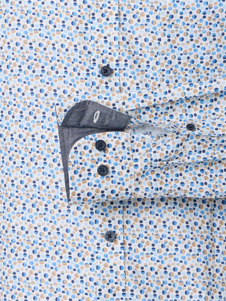 CASAMODA Comfort Fit Hemd Braun Button-Down Easy Care  - Ansicht 2