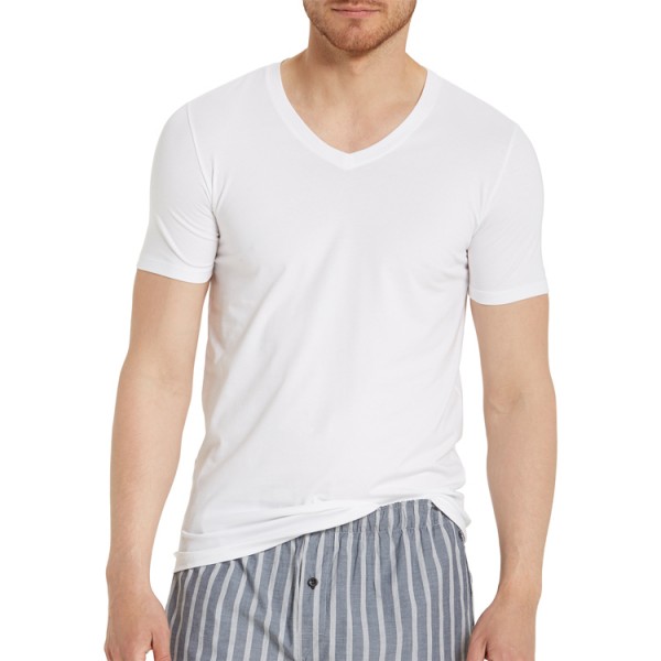 Marc O&#039;Polo &quot;Cotton Stretch&quot; weißes T-Shirt