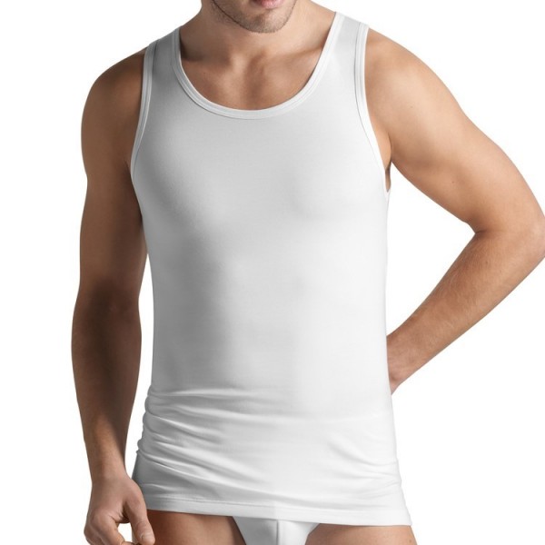Hanro "COTTON SUPERIOR" weißes Tanktop