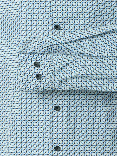 REDMOND Comfort Fit Hemd Hellblau Kent Print - Ansicht 2