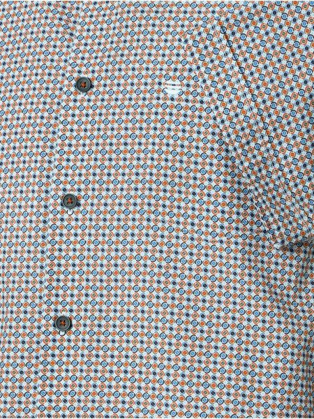 REDMOND Comfort Fit Hemd Rot Kent Print - Ansicht 2