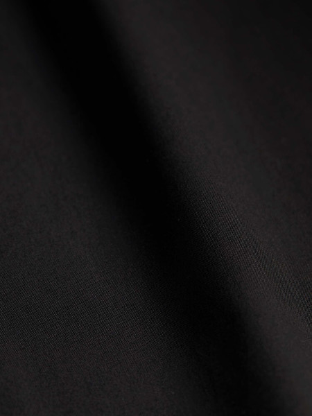 ARTIGIANO Slim Fit Hemd Schwarz Haifisch Uni Stretch