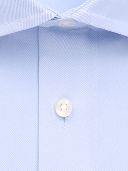 SEIDENSTICKER Slim Fit Hemd Hellblau Business Kent Twill - Ansicht 1