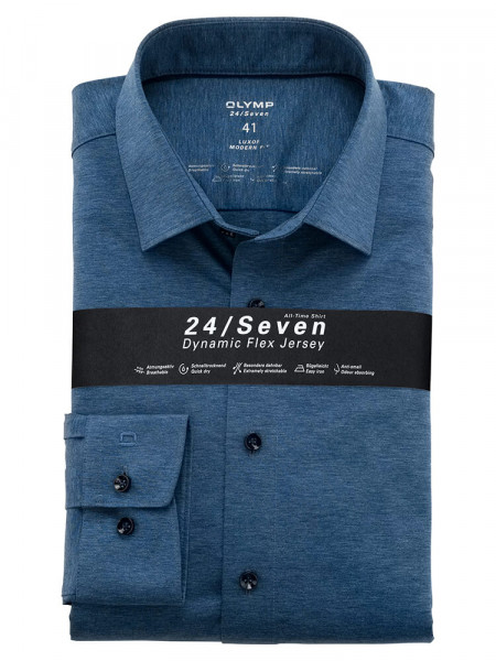 OLYMP Luxor 24/Seven modern fit Jerseyhemd
