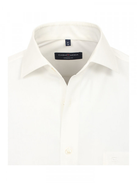 CASAMODA Regular Fit Hemd Hellbeige Kent Popeline - Ansicht 1