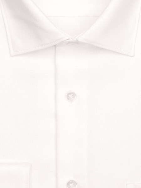 SEIDENSTICKER Comfort Fit Hemd Weiß Business Kent Twill - Ansicht 1