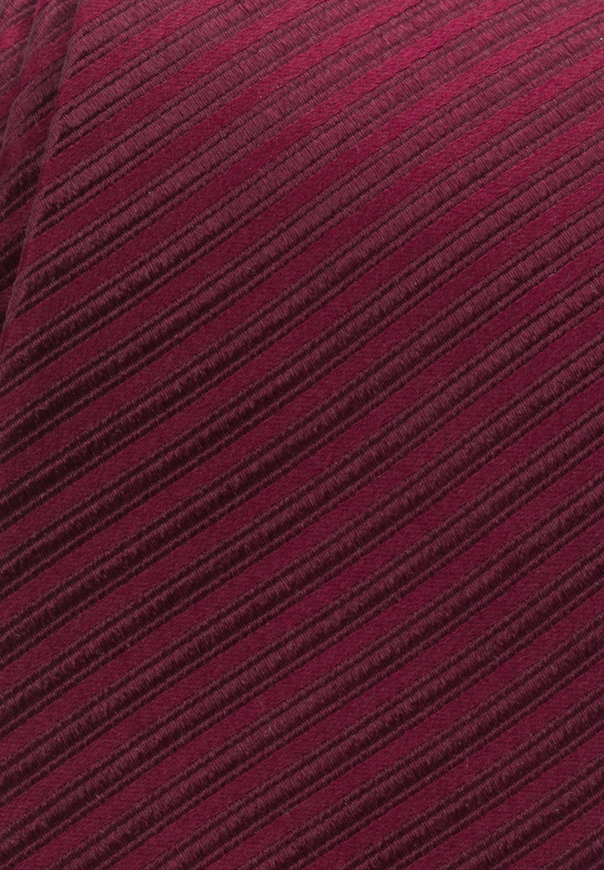 Eterna Krawatte dunkelrot gestreift 9716-57 | MODE SPEZIALIST