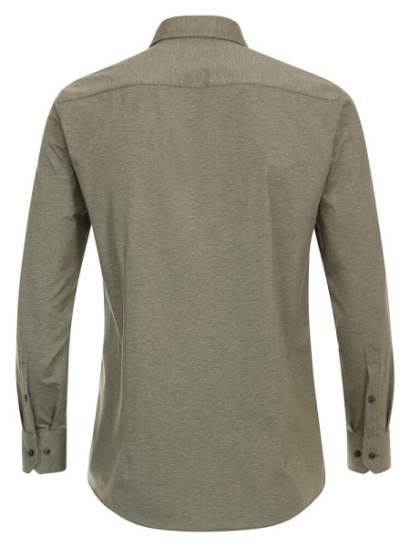 VENTI Regular Fit Hemd Grün Kent Jersey