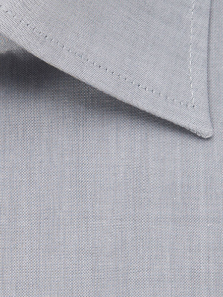 SEIDENSTICKER Regular Fit Hemd Grau Business Kent Chambray - Ansicht 3