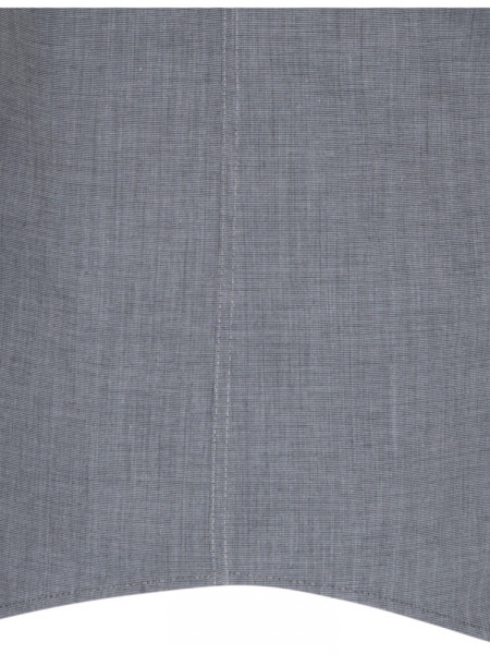 SEIDENSTICKER Regular Fit Hemd Anthrazit Business Kent Fil à Fil - Ansicht 1