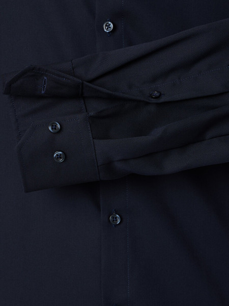 VENTI Regular Fit Hemd Marine Button-Down Fein Oxford - Ansicht 2