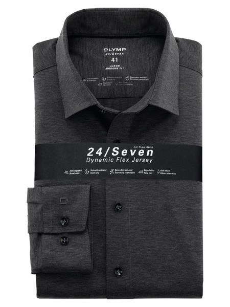 OLYMP Luxor 24/Seven modern fit Jerseyhemd