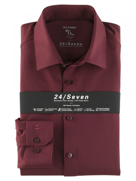 Camicia in jersey OLYMP No. Six 24/Seven super slim