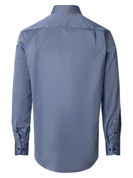 VENTI Regular Fit Hemd Rauchblau Kent Twill