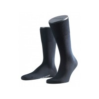 FALKE AIRPORT chaussettes courtes bleues foncé