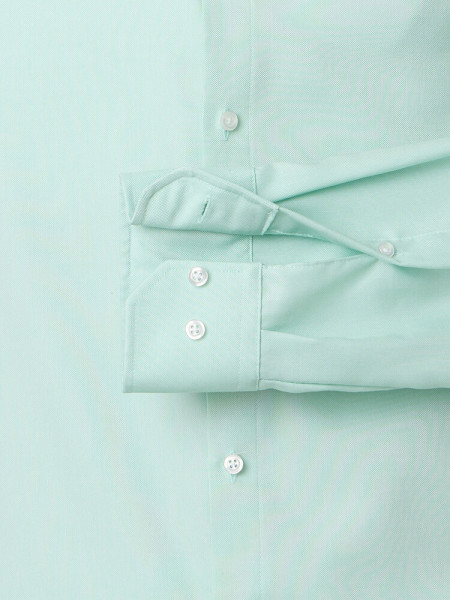 VENTI Regular Fit Hemd Grün Button-Down Fein Oxford - Ansicht 2