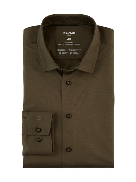 OLYMP Luxor 24/Seven modern fit Jerseyhemd