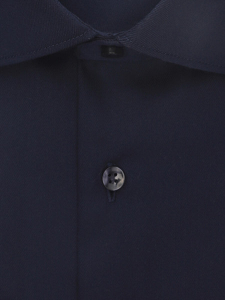 SEIDENSTICKER Tailored Fit Hemd Marine New Kent Twill - Ansicht 1