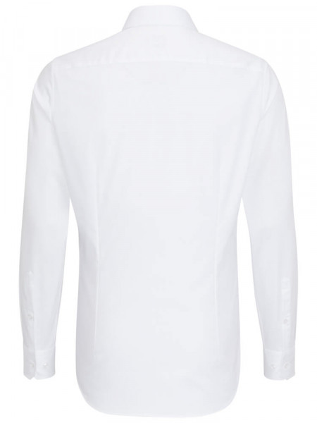 SEIDENSTICKER Slim Fit Hemd Weiß Business Kent Original