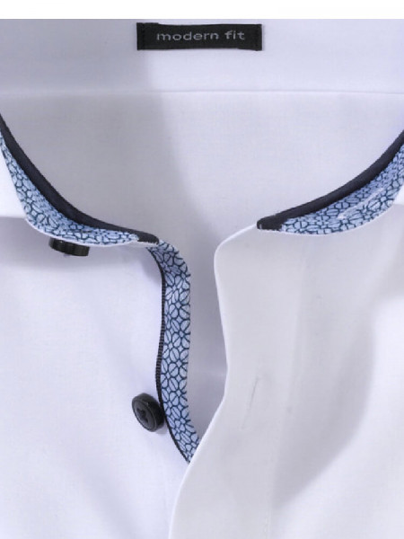 OLYMP Regular Fit Hemd Weiß Global Kent Popeline - Ansicht 1