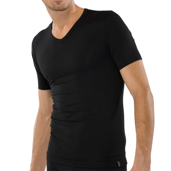 Schiesser &quot;95/5&quot; T-Shirt nero