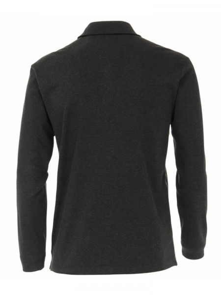 CASAMODA Poloshirt Anthrazit Piqué