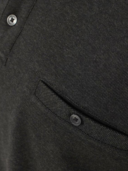 CASAMODA Poloshirt Anthrazit Piqué - Ansicht 2