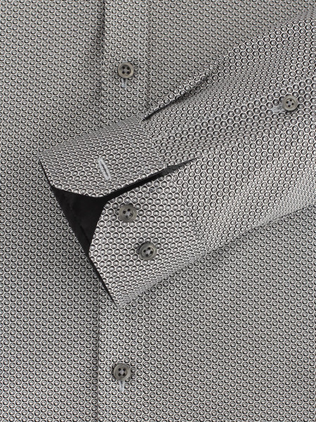 VENTI Slim Fit Hemd Schwarz Kent Easy Care  - Ansicht 2