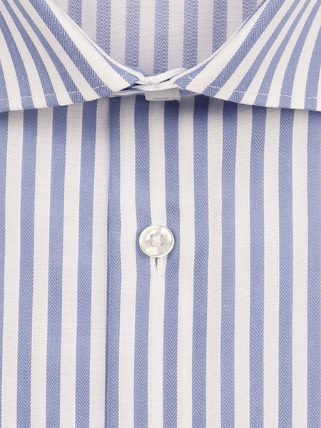 SEIDENSTICKER Regular Fit Hemd Hellblau New Kent Struktur - Ansicht 1