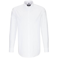 Seidensticker Hemd REGULAR FEIN OXFORD weiss mit Button Down Kragen in moderner Schnittform