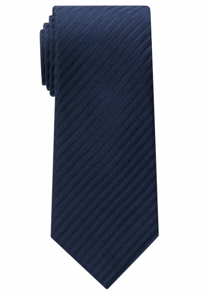 Cravatta Eterna blu scuro a strisce