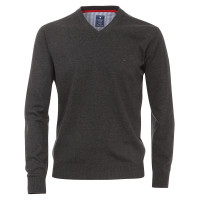 Pull Redmond anthracite en coupe classique