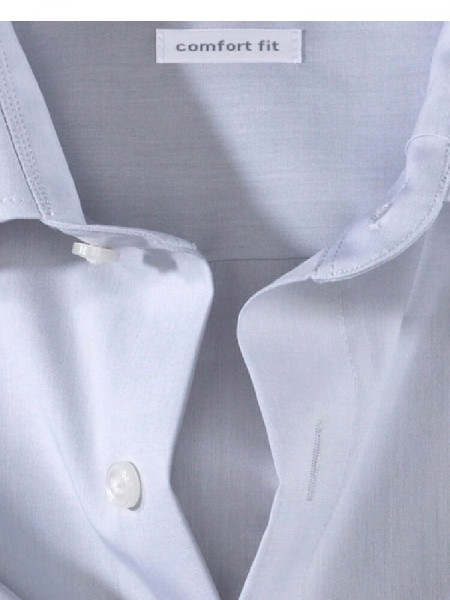 OLYMP Comfort Fit Hemd Hellbeige New Kent Chambray - Ansicht 1