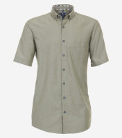 Redmond Hemd REGULAR FIT FEIN OXFORD grün mit Button Down Kragen in klassischer Schnittform