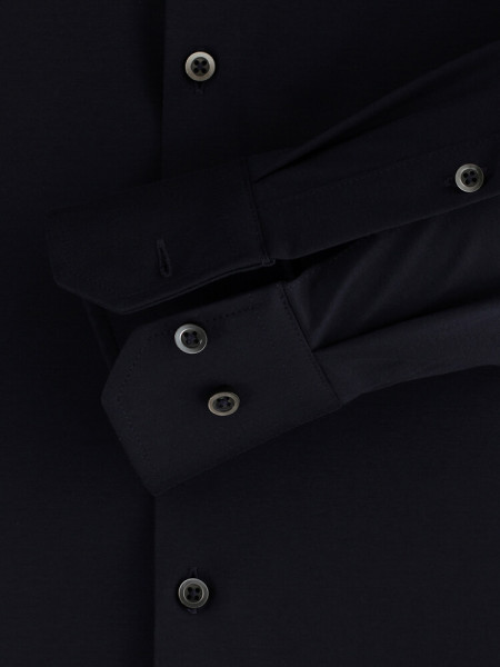 VENTI Regular Fit Hemd Marine Kent Jersey - Ansicht 2