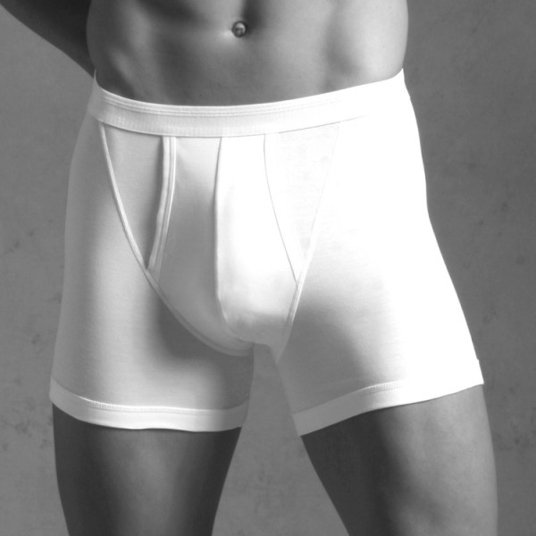 Novila &quot;NATURAL COMFORT&quot; Short blanc avec braguette