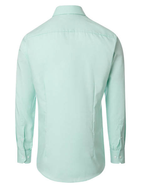 VENTI Regular Fit Hemd Grün Button-Down Fein Oxford