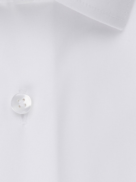 SEIDENSTICKER Tailored Fit Hemd Weiß Business Kent Popeline - Ansicht 3